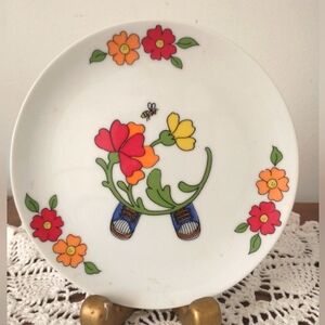 1970s "Interpur Farm Boy" Childs Plate - Japan